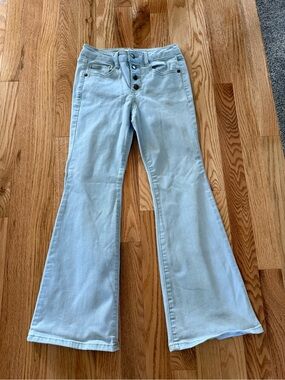 Light Blue Women's Flare Jeans